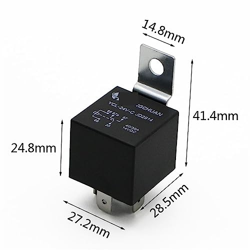 Relé automotriz normalmente abierto DC 12V 40A para luz de cabeza 8