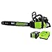 GreenWorks Pro GCS80420 80V 18-Inch Cordless Chainsaw, 2Ah Li-Ion Battery and Charger Included