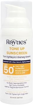 Ton E itleyici Y z G ne  Kremi SPF50 - Cilt Bariyeri Onar c , Nemlendirici, 50ml