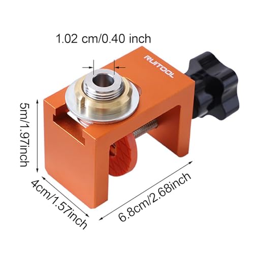 Kit de gabarit de perçage en alliage d'aluminium durable de 6mm