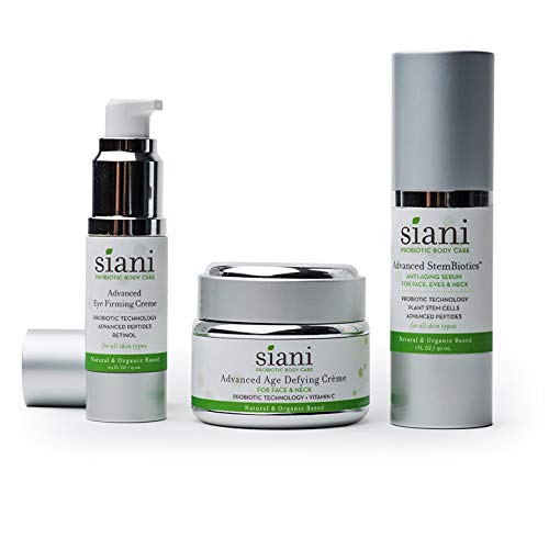 Advanced Anti Aging Serum With Plant Stem Cells, Advanced Peptides,Science Backed Probiotic Technology, Vegan, Organic & Natural Ingredients #TOP3