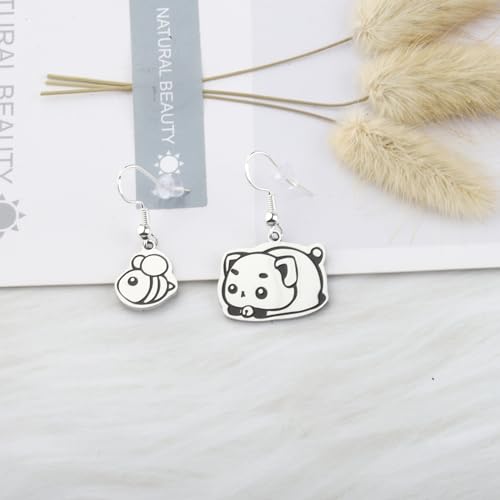 OKEYCH Cartoon Inspired Gift Cartoon Earrings C-artoon Lover Jewelry C-artoon Merch3