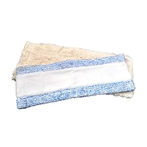 FSProdukte Bodentuch Set WEISSEXTREM und BLAUEXTREM 42 cm geeignet Hara Leifheit und andere …