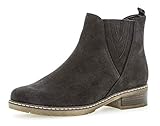 Befestigung: Zip Gabor Dorothy Womens Lässige Wildleder Stiefeletten Mit Chelsea 6 UK/ 39 EU Dunkel Grau Wildleder