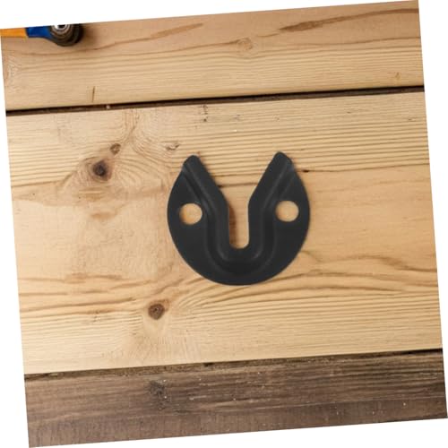 Image of 20pcs Heavy Duty Keyhole Picture Frame Hangers Secure Wall Fasteners for Photos Mirrors Artwork Easy DIY Installation Durable Iron Material Minimalist Design Compatible with