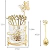5/6 Pieces Gold Stirring Teaspoons Stainless Steel Mini Coffee Spoon Set Ice Cream Cake Dessert Spoon Mirror Kitchen Utensils - 15 - View #12