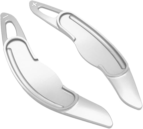 Miniatura 7 de HIBEYO Extensiones de palanca de cambios para BMW Mini MK3 F54 F55 F56 F57 F60 Cooper de metal para volante, cubierta de palanca de cambios de