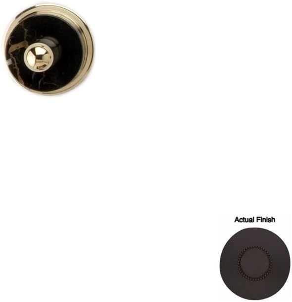 Phylrich KNC10/040 Carrara Satin Black Robe Hook Black Marbl