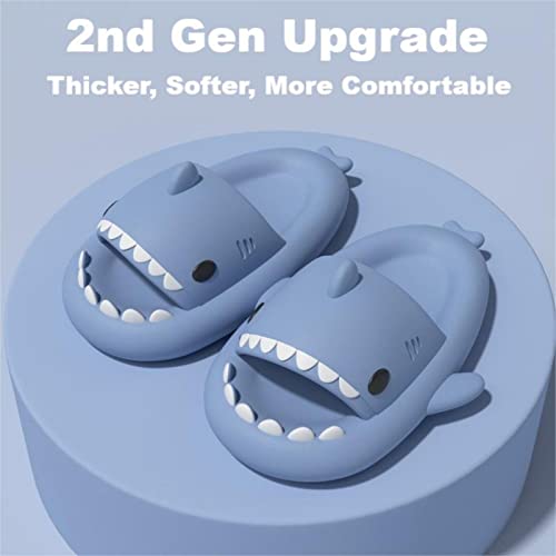 Pantufas de tubarão para crianças e adultos Chinelos de tubarão femininos | Chinelos antiderrapantes