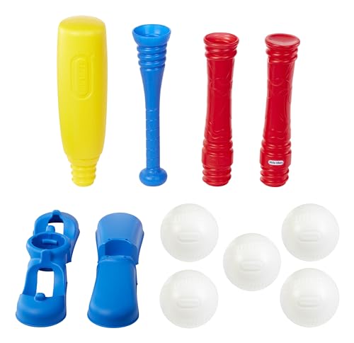 Little Tikes T-Ball Set, Red, 5 Balls, for Toddlers Ages 18+ Months ï¿½ Amazon Exclusive