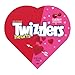 TWIZZLERS Cherry Flavored Hearts Chewy, Valentine's Candy Gift Box, 5.8 oz