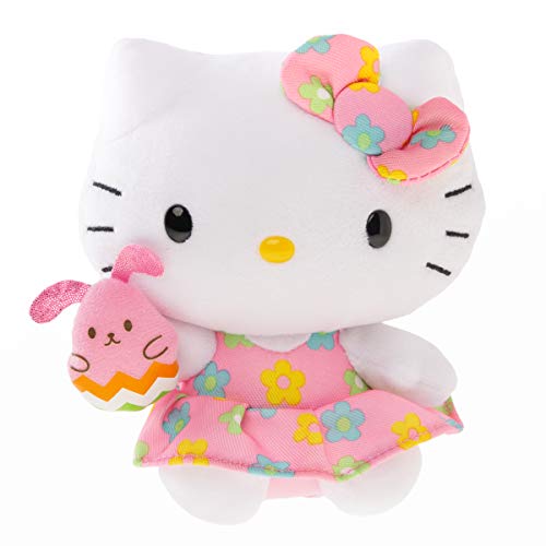Basket of Babies Ty Hello Kitty - Easter Pink Bunny