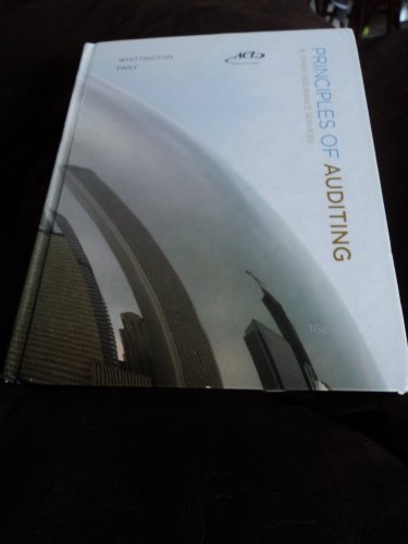 Principles of Auditing and Other Assurance Services w/ACL CD