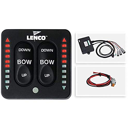 Lenco Marine - 15170-001 Lenco Led Indicator Integrated Tactile Switch Kit W/Pigtail F/Single Actuator Systems #TOP1