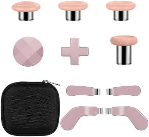 Metal Thumbsticks for Xbox One Elite Series 2, Component Pack Includes 4 Swap Magnetic Joysticks, 4 Paddles, 1 Standard D-Pads Elite Series 2 Core Controller Parts — 사진 7