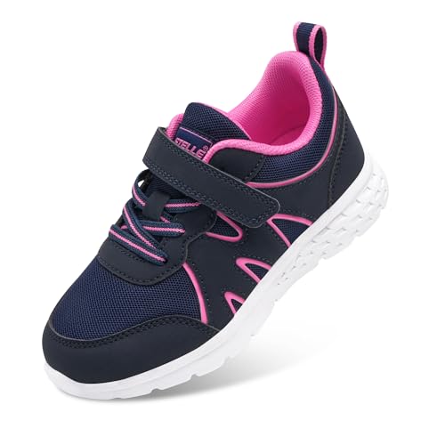 Kids Tennis Shoes With Non-slip Sole Lightweight Breathable 