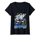 Women's Hendrick Motorsports Tony Stewart Lightning #80 Poster V-Neck T-Shirt