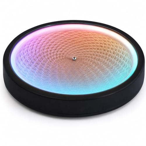 Mini Sand Art Table Robot with App Control, Desktop Sand Art Machine with RGB Light for Home Office Dcor, Relaxing Dynamic Patterns