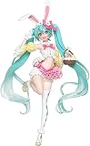 iFii Anime Miku Hatsune Figura de acción de PVC Miku Rosa Sakura Ghost Hatsune Miku para fanáticos (Miku Hatsune orejas de conejo 23 cm)