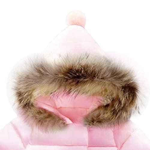 Toddler Coat And Snowsuit Baby Boys Girls Hoodies Winter Warm Faux Fur Collar Hooded Down Windproof Jacket Outerwear #TOP2
