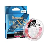 Seaguar Braided Fishing Line JDM PEX8 Lure Edition 219yds / 200 Meters, 12LB, Multi-Color - 12PEX8219
