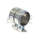 audi tt 8j downpipe einbauen Länge [mm]: 90 HJS 83 00 6509 Rohrverbinder, Abgasanlage