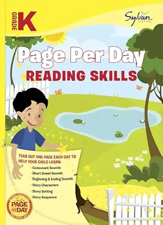 Kindergarten Page Day Reading Language