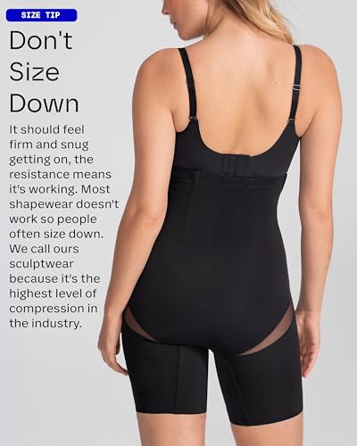 HONEYLOVE SuperPower Short - High Compression Shapewear for Women - Runway - M - Thumbnail 2