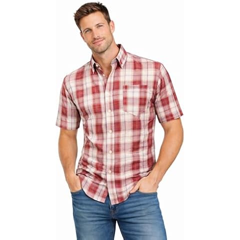 Blu Apparel Men's Checked Cotton Shirt XL Cover