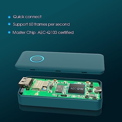 2023 adaptador sem fio CarPlay e adaptador sem fio Android Auto 2 em 1, converter com fio e AA CarPl