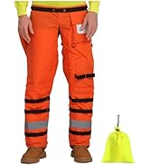 AYKRM Chainsaw Chaps 8-Layer Protective Apron Wrap Adjustable Chainsaw Pants/Chap for Loggers For...