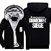 KEYT Giacca con Cappuccio da Uomo per Rainbow Six Siege Felpa in Pile con Stampa Inverno Caldo Cappotto con Zip Intera con Cappuccio Capispalla Casual A Maniche Lunghe Top-D||L