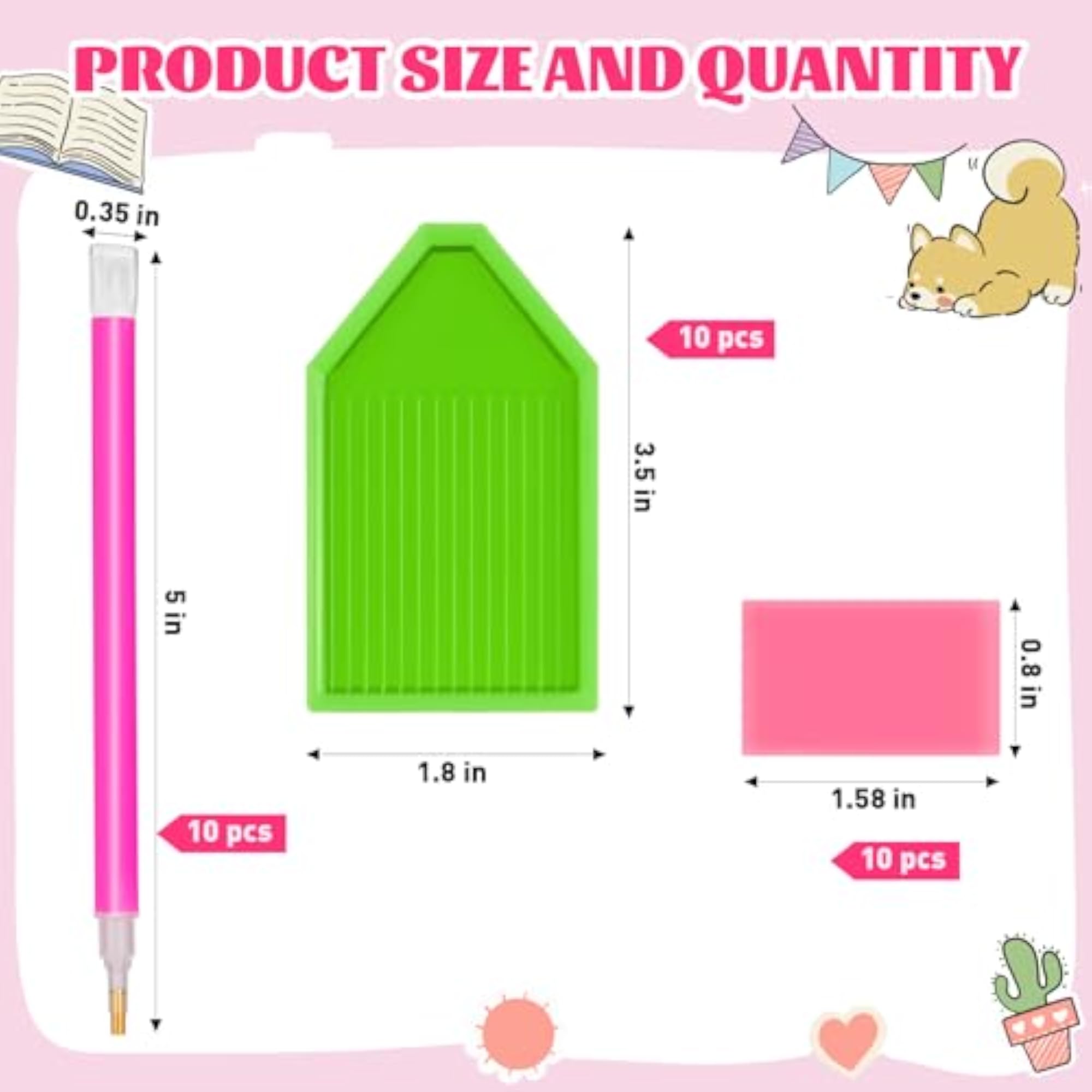 30pcs Diamond Art Painting Tools with Wax Accessories