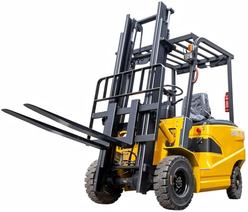 1.5 Ton Electric Counterbalance Forklift, 118" Max Lift 80V/625Ah Battery