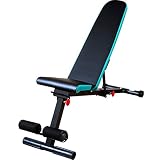 Banco de pesas para el hogar, banco de pesas estándar, banco de pesas ergonómico, equipo de fitness, multifuncional, auxiliar, silla de fitness familiar,...