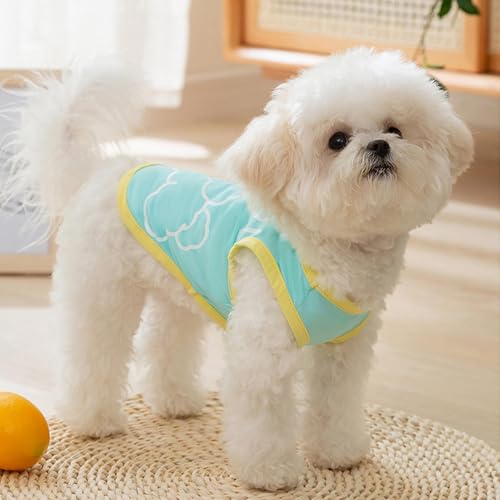 roupas de verão para cães, camisa de verão para cães | Camisa para cachorro Camisas respiráveis ​​pa