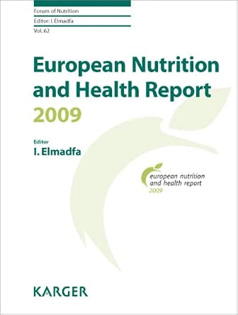 European Nutrition and Health Report 2009-Wow! eBook