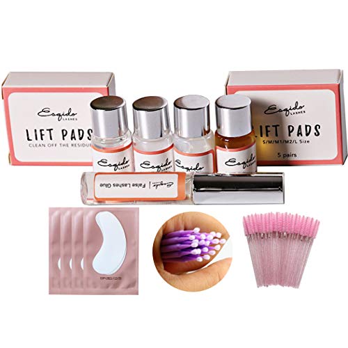 Eye Lash Perm Lift Kits, Professional & Home Use Lash Extension, Eyelash Curling, Preming Wave Suitable for Salon Upgraded Version Glue Semi-Preming Curling Eye Lash Perm Lift Kits, Professional & Home Use Lash Extension, Eyelash Curling, Preming Wave Suitable for Salon Upgraded Version Glue Semi-Preming Curling