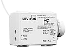 Leviton WST05-10 LevNet RF Threaded Mount 3-Wire 500 Relay Receiver, 120VAC