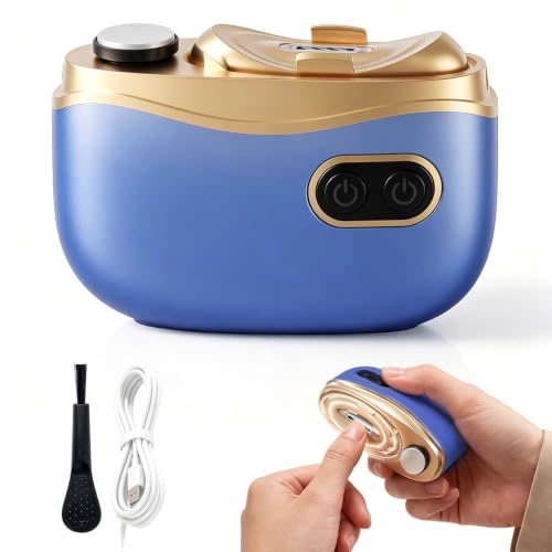 2-in-1 Electric Nail Clipper & Polisher (Blue)