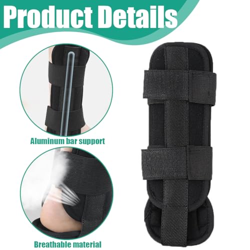 DOKRIN 1 chevillère, 1 orthèse plantaire réglable, 1 bandage de cheville, idéal pour les entorses et les blessures sportives (M) – vue 3