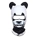 AXBXCX 3D Animal Ears Neck Warmer Fleece Thermal Windproof Hood Cover Face Mask Protection for Ski Snowboard Snowmobile Halloween Winter Cold Weather Panda MDD-01