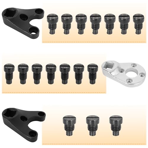 Image of RUTU Outboard Trim /Tilt Pin Wrench Tools Set - Pin Wrench Fit for Johnson Evinrude - Replace MT0009 MT0006 MT0004 Repair Parts Accessory Hardware