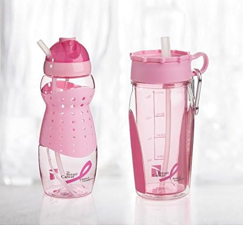 2 Piece Breast Cancer Hydration Mug Set