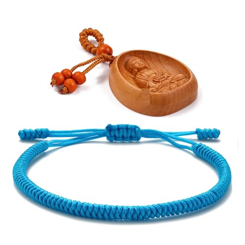 LUCKY BUDDHIST Tibetisches Glücksarmband – Buddhistisches Armband für Herren und Damen,...