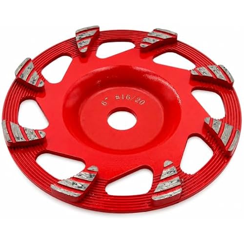 6" 16/20 Grit Diamond Grinding Wheels, 19mm Arbor Hilti DG150