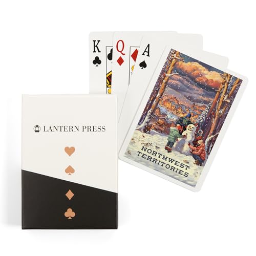 Lantern Press Northwest Territories, 52 naipes tamaño póker