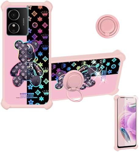 Tkey Phone Case Kinetijy Case Compatible for HMD Key Phone Case Cover [with 1* Tempered ...