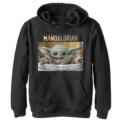 Sweat Star Wars Mandalorian vêtement chaud ado XL pull noir à capuche