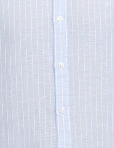 Image of United Colors of Benetton Men's Cotton Slim Fit Shirt